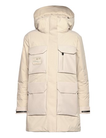 Sail Racing W Glacier Bay Parka - Beige - XL