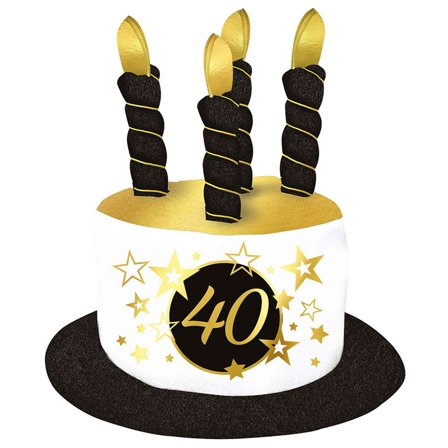 Födelsedagshatt 40 år