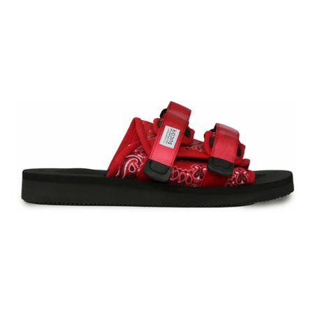 Suicoke, Moto Cab Bandana Sandals Rood, Heren, Maat:40 EU