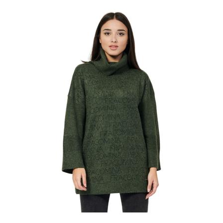 Fracomina Turtlenecks grön, Dam Polotröjor, Dam, Storlek: S