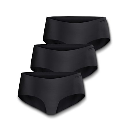 Hipster Invisible 3-p Underwear w Black Female