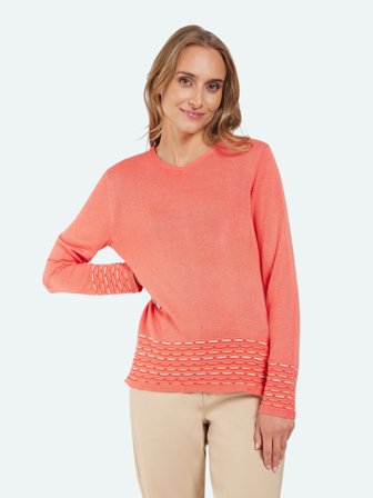 SIGNATURE - Strik - Koral Mix - Stribet