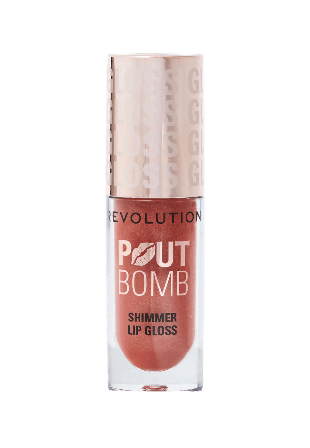Revolution Shimmer Bomb Glimmer Läppglans Dam Rosa 4,5ML