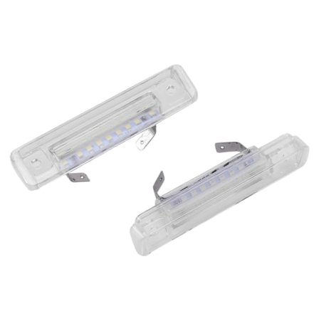 LED-registreringsskyltslampor för Mercedes S124 W124 E-Klass 1993-1996 Bil LED-registreringsskyltslampa