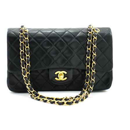Chanel Vintage Pre-owned Timeless Väska svart, Dam Vintage Väskor, Dam, Storlek: ONE SIZE