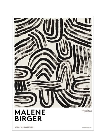 The Poster Club The Poster Club X Malene Birger - Follow My Fingers - Multi/patterned - 70X100CM