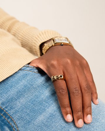 RYVLS bro ring Guldig Smycken Tjej - Kids Brand Store