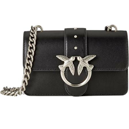 Pinko, Cross Body Bags Zwart, Dames, Maat:ONE Size