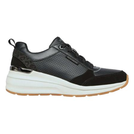 Skechers Sneakers , Zwart , Dames , Maat: 37 EU