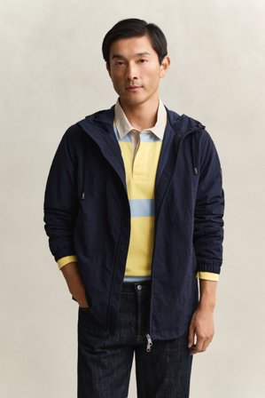 GANT Herren Windbreaker (XXXL) Marineblau