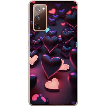 Yhteensopiva Puhelinkuori Samsung Samsung Galaxy S20 FE KeskiyönSydämet