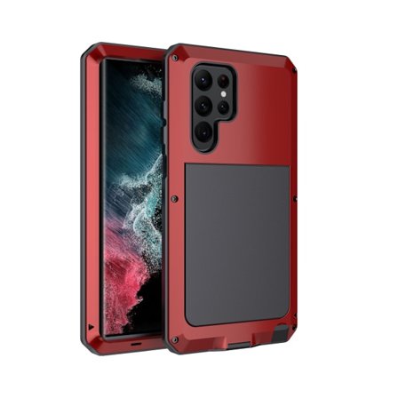 Samsung Galaxy S22 Ultra - Skyddande Aluminium Skal