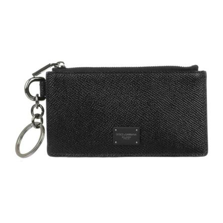Dolce & Gabbana, Card Holder Czarny, Mężczyzna, Rozmiar: ONE Size