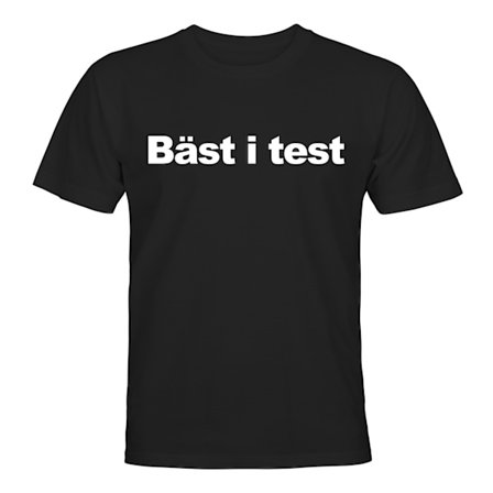 Best I Test - T-SKJORTE - HERR