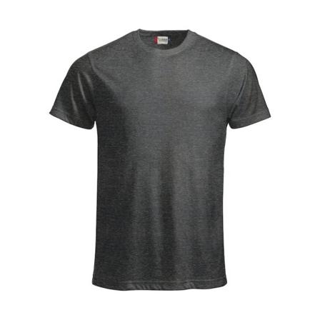 Clique Mens New Classic Melange T-shirt Xl Antracit