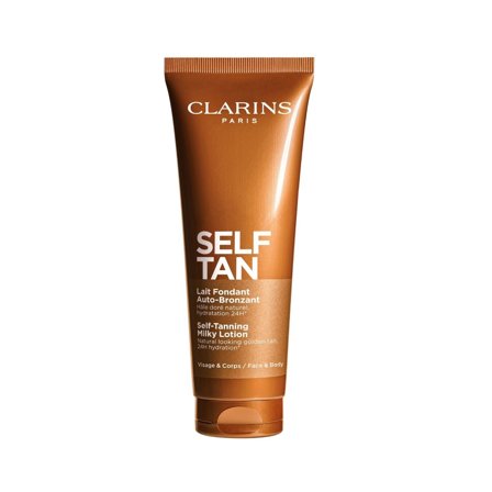 Clarins Selftan Face Body Milky Lotion 125ml - Latte corpo autoabbronzante