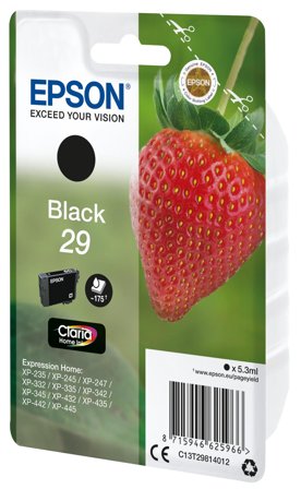 Epson 29 - svart - original - blekkpatron