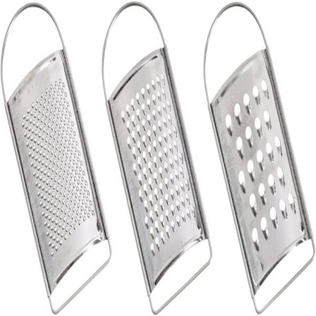 3 X Rostfritt Stål Mini Ostraspar Skivare Zester Skalare Tärningsmaskin Fruktskärare Citron Citrus Fin