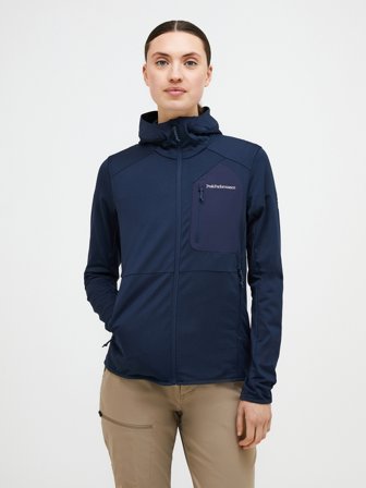 Utility Light Zip Hood Women