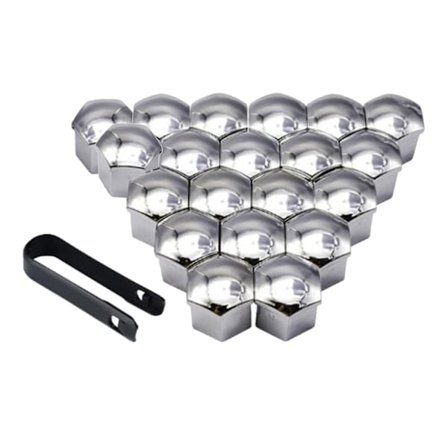 20 stk Dekk Mutterlokk Deksel Anti Rust Hjulfelg Deksel Dekk Mutterlokk