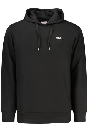 Fila Felpa Senza Zip Uomo Nero