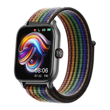 20mm 22mm Nylon Loop band för Amazfit GTS4/2/3/3pro/2e/GTS2 Mini/GTR 4 42mm/47mm/GTR2/2e/stratos armband Amazfit bip rem