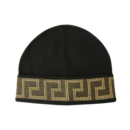 Versace Beanies , Zwart , Heren , Maat: ONE Size Hoeden