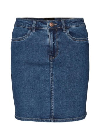 Vero Moda | Vmluna Hr Denim Skirt Mix Ga | M
