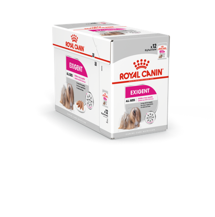 Royal Canin - Exigent Adult våtfôr for hunder 12x85 g - Hund - Hundefôr & hundemat - Våtfôr & våtmat - ZOO.no