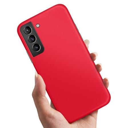 Samsung Galaxy S21 FE 5G - Cover/Mobilcover Rød Multicolor