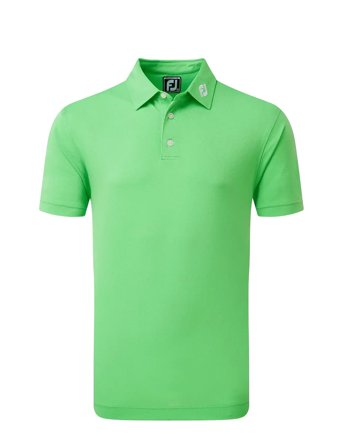 Stretch Pique Solid Green FootJoy