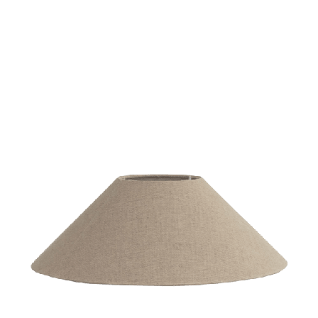 Watt&Veke Basic flat 30 Natural Belysning Unisex Beige 30x30x9 cm