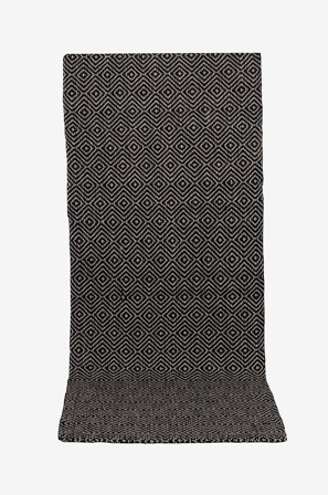 Deco Nord - Entrémåtte Gåsöga - Sort - Jute- & sisaltæpper - 80X200 - Fra Homeroom