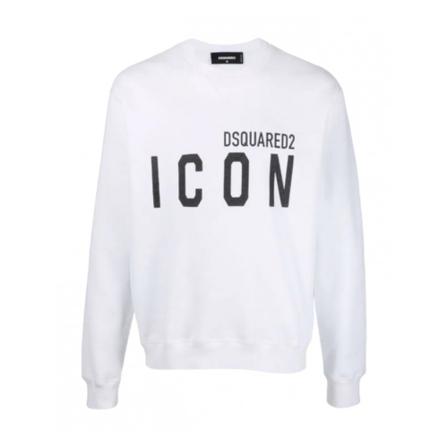 Dsquared2, Knitwear Biały, Mężczyzna, Rozmiar: S