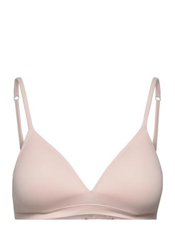 Bra Soft Seamless Petite Lingerie Bras & Tops Soft Bras Non Wired Bras Rosa Lindex