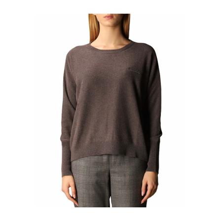 Fabiana Filippi Sweater Brun, Dame