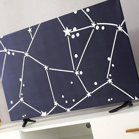 Universaali säänkestävä pölytiivis TV-suoja 50 tuuman television suojaksi