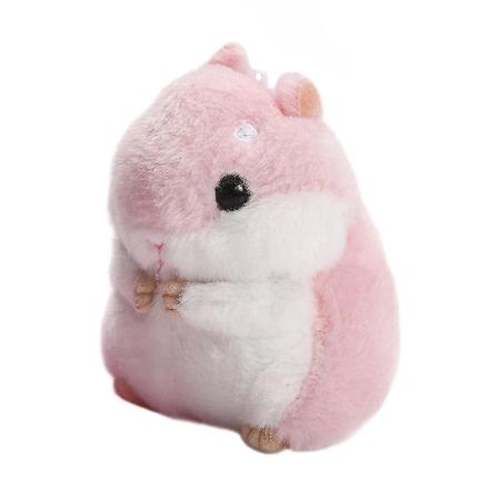 Hamster plysch docka hänge Djurleksaker för barn Vuxen hemväska dekoration prydnad