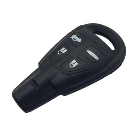 Bilnøgleskal Smart med 4 knapper til Saab