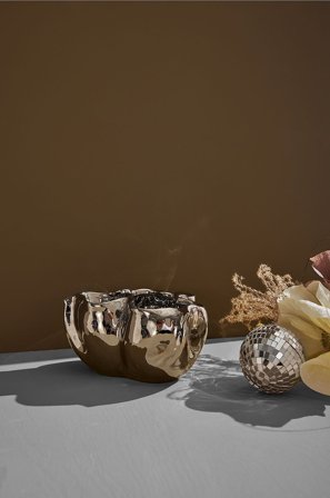 Pastill - Edna vase liten - Krom - Krukker & vaser - Fra Homeroom