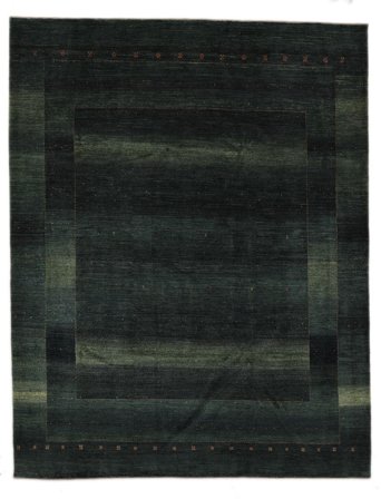 Hand Knotted Loribaft Fine Persia Rug 260X328 Wool Black Large