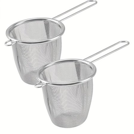 Stk. te-si i rustfrit stål, maskefilter til løse teer og krydderier