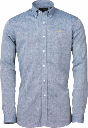 Laksen Men ́s Margate Linen Shirt long-sleeved shirts translation missing: en.shared.elasticsearch.filter.color.not_defined XL