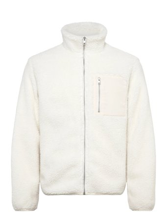 Jjbradley Teddy Jacket Cream Jack & J S