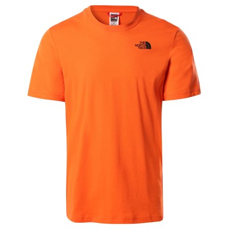 The North Face Men's Shortsleeve Red Box Tee Men short-sleeved sweaters Orange S