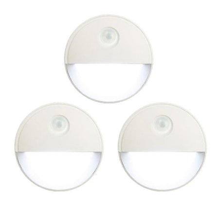 st Mot-sensor inuti, bländande kontrollerad trådlös LED-lampa för garderob toalett säng badrum skåp set Way Stai
