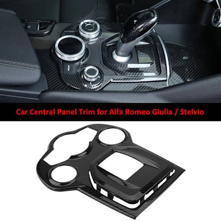 Alfa Romeo Giulia Stelvio Mittkonsol Kontrollpanel Ram Trim Skydd