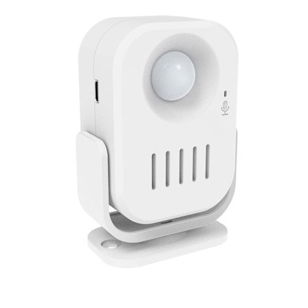 Sensoralarm med fjernbetjening (batterier inkluderet)