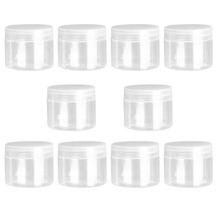 10 stk. oppbevaringskrukker