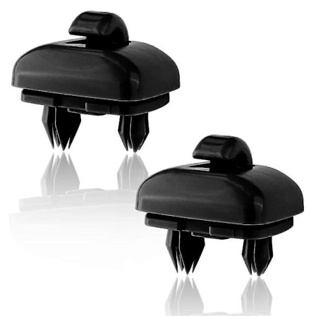 1 par Auto Svart Solskjerm Spenne Krok Intern Brakett 8U0857562A 8E0857561 for A3 A4L A5 A6L Q5 Q3_Super Gift